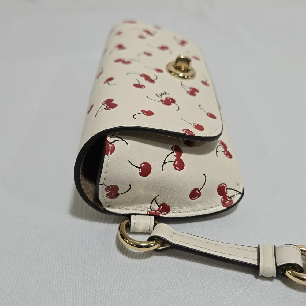 Coach Sunglass Case With Cherry Print